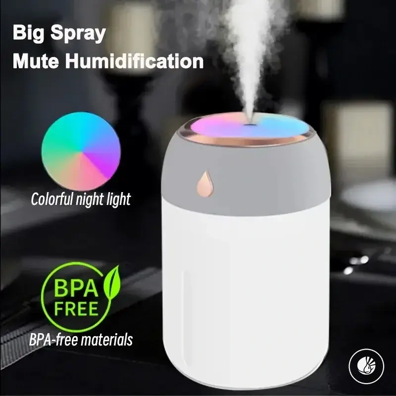 Tragbarer Mini-USB-Luftbefeuchter mit 330-ml-Nebelkapazität