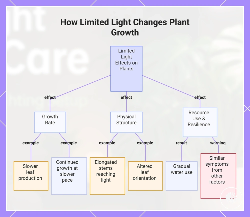 How Limited Light Changes Plant Growth
