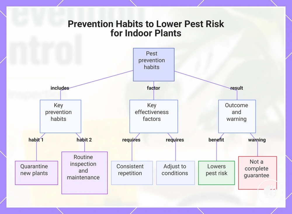 Prevention Habits to Lower Pest Risk for Indoor Plants